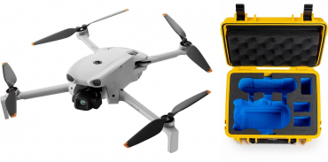 DJI Lito X1 + B&W Case Typ 2000 gelb