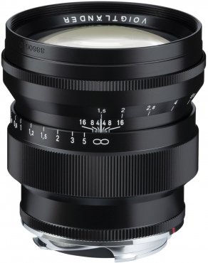 Voigtländer Nokton 75mm f1,5 asph. schwarz VM