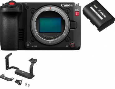Canon EOS C50 + LP-E6P Akku + SmallRig Cage Kit