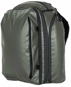 WANDRD Transit 35L Sac à dos de voyage Wasatch Green Essential Bundle