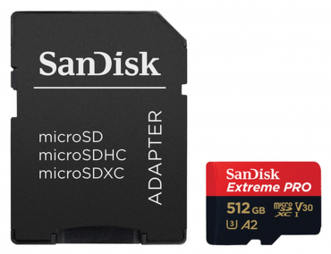 DJI Mavic 4 Pro + SanDisk micro SDXC Extreme Pro 512GB 200MB/s V30