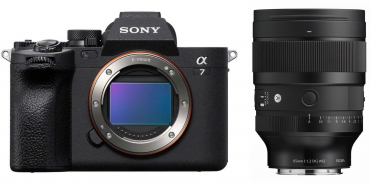 Sony Alpha ILCE-7 IV + Sigma 85mm f/1.2 DG Art E-Mount