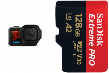 GoPro MISSION 1 PRO + SanDisk microSDXC 128GB V30