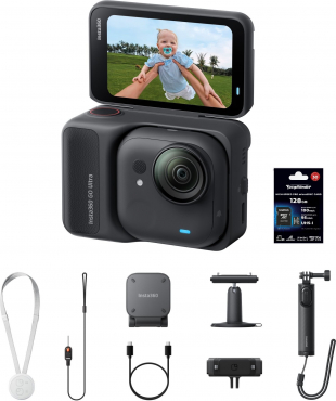 INSTA360 GO Ultra Creator Bundle Midnight Black + Voigtländer 128GB