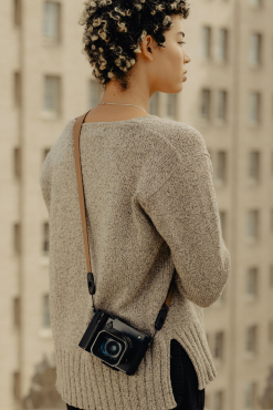 Peak Design Form Leather Camera Strap Standard Tan