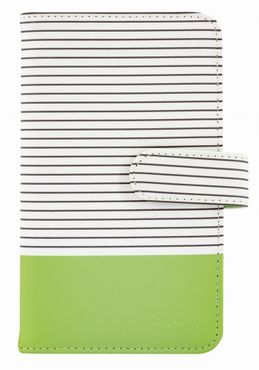 Fujifilm Instax Mini 9 Striped Photo Album limettengrün