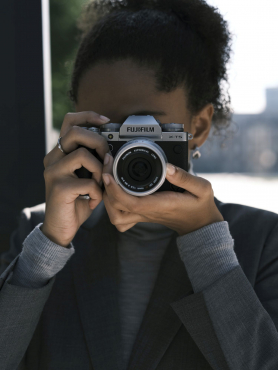 Fujifilm X-T5 body silver + XF 16-55mm f2.8 R LM WR II