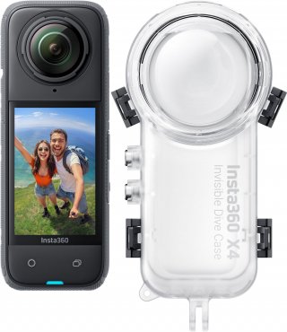 INSTA360 X4 + Invisible Dive Case