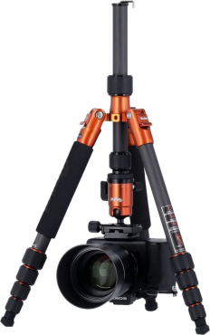 Rollei Fotopro Compact Traveller No.1 Carbon orange