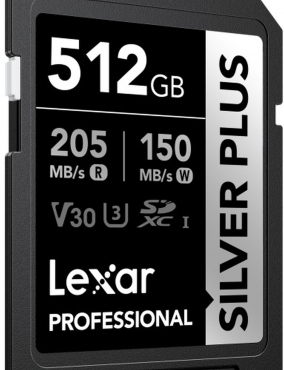 Lexar SDXC Silver Plus UHS-I 512GB