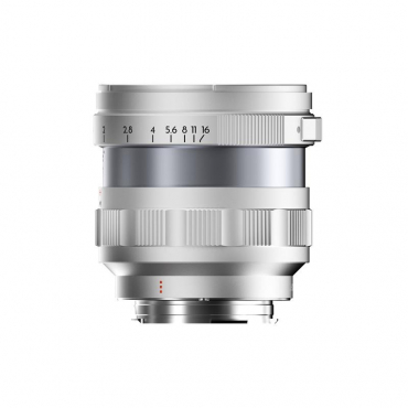 Thypoch Simera 75mm f1.4 Leica M-Mount silver
