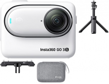 INSTA360 GO 3S (64GB) Arctic White Travel Bundle