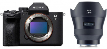 Sony Alpha ILCE-7 IV + ZEISS Batis 18mm