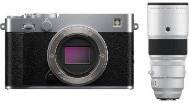 Fujifilm X-E5 Silver + XF 400 f/4.5 R LM OIS WR