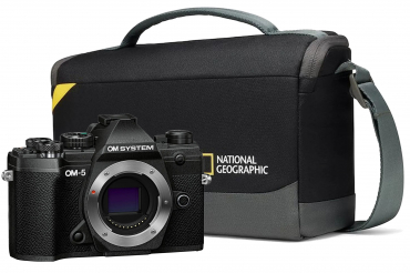 OM System OM-5 housing black incl. NG shoulder bag medium