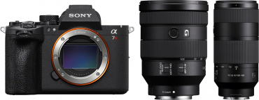 Sony Alpha 7R VI + 24-105mm f4 G OSS + 100-400mm f5,6-8 OSS