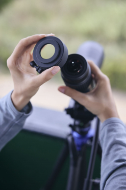 ZEISS Digiscoping Phone Adapter + Eyepiece Adapter S2 pour Apia 65