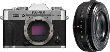 Fujifilm X-T30 III Geh. Silber + XF 27mm f2,8 R WR