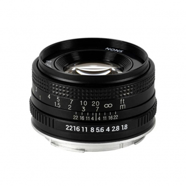 Objectif NONS 1,8/50 mm Canon FD à monture EF - 6072546 Objectif NONS 1,8/50 mm Canon FD à monture EF