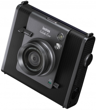 Fujifilm Instax Wide EVO black + Instax Wide Brushed Metal Film