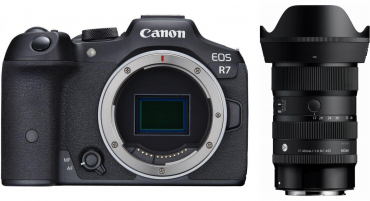 Canon EOS R7 + Sigma 17-40mm f1,8 DC (A)