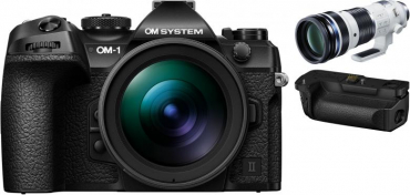 OM SYSTEM OM-1 II + 12-40mm f2,8 + 150-400mm TC 1.25x + Handgriff