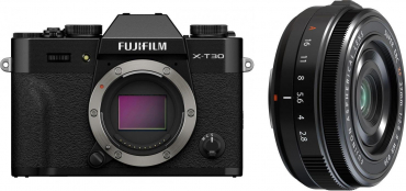 Fujifilm X-T30 III Housing Black + XF 27mm f2.8 R WR