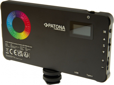 PATONA Premium RGB éclairage vidéo + fonction banc de puissance