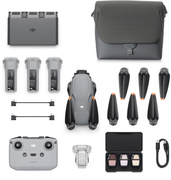 DJI Air 3S FMC (DJI RC-N3) + Lexar Silver Plus microSDXC 256GB