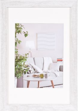 Henzo cadre en bois 81.055.02 Moderne 20x30cm blanc