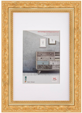 Walther CR030G Cadre baroque en bois 20x30cm or