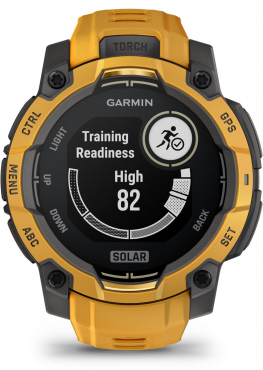 Garmin Instinct® 3 45mm Solar Grau Sunburst