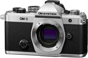 OM System OM-3 Gehäuse Silber