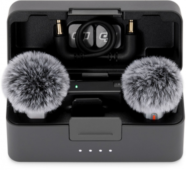DJI Mic Mini 2S (2 Transmitters + 1 Receiver + Charging Case)