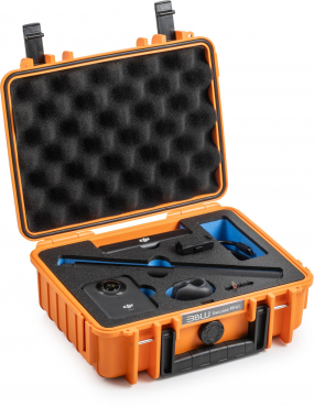 DJI Osmo 360 Adventure Combo + B&W DJI Osmo 360 Case Typ 1000 Orange