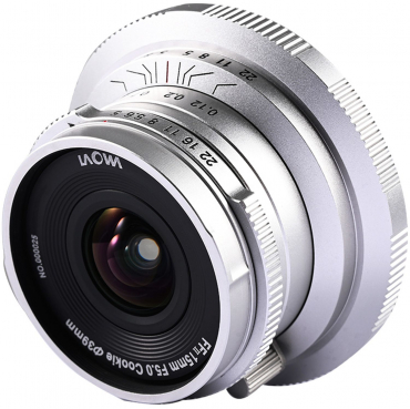 LAOWA 15mm f5 Cookie FF für L-Mount, silber
