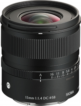 Sigma 15mm f1,4 DC Contemporary Canon RF Mount