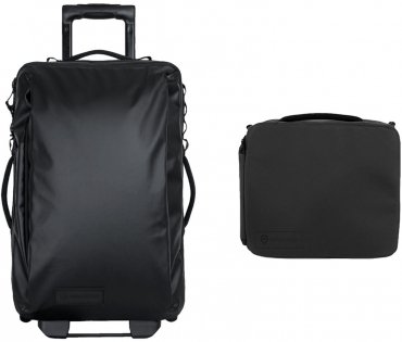 WANDRD Transit Carry-On Roller Black Essential+ Bundle