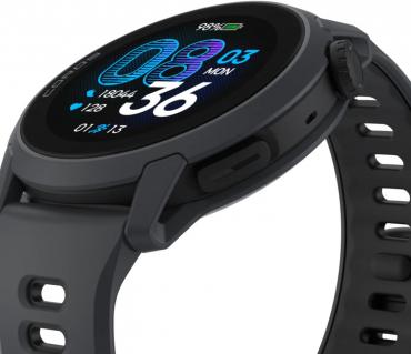 COROS Sportuhr PACE 4 Silikon Black