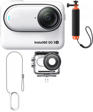 INSTA360 GO 3S (128GB) Arctic White Wassersport-Bundle
