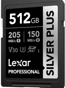 Lexar SDXC Silver Plus UHS-I 512GB