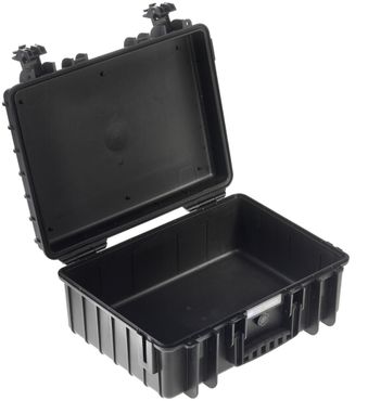 B&W Case Type 5000 SI black with foam insert