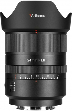 7Artisans AF 24mm f1,8 pour Sony E-Mount plein format