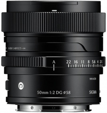 Sigma 50mm f2 DG (C) Sony E-Mount schwarz