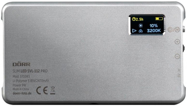 Dörr Slim LED Videolicht SVL-112 PRO