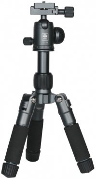 SIRUI TT-50 Alu-Mini-Tischstativ mit Kugelkopf und Smartphonehalterung
