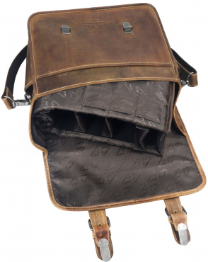 Alpenleder CG2045 Sacoche pour appareil photo Reporter wild camel