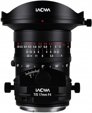 LAOWA 17mm f4 FF Zero-D Tilt-Shift pour XCD