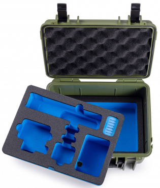 B&W Case type 2000 marron/vert GoPro 13