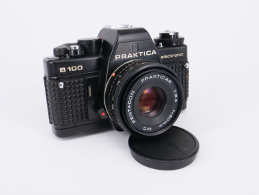 Praktica B100 electronic + Prakticar 50mm f2,4 MC gebraucht #9070403